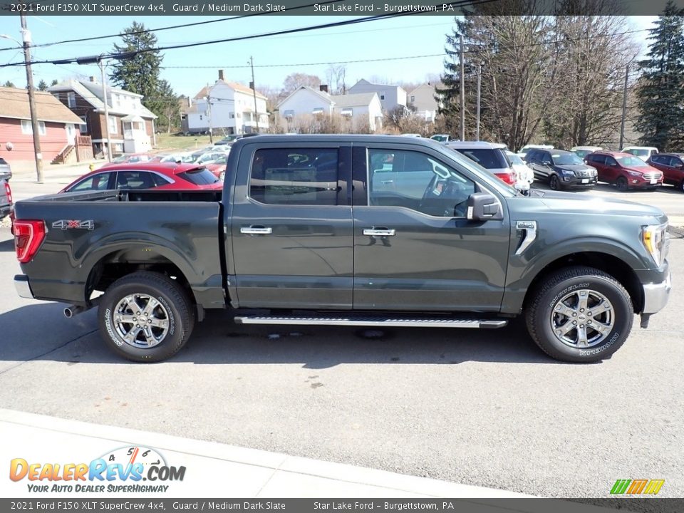 2021 Ford F150 XLT SuperCrew 4x4 Guard / Medium Dark Slate Photo #6