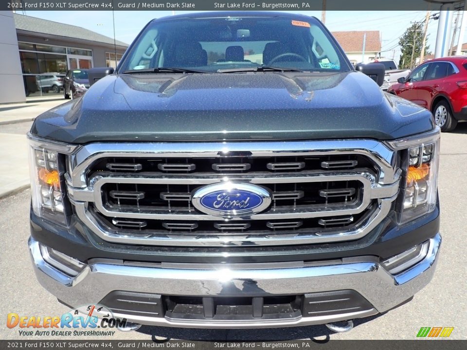 2021 Ford F150 XLT SuperCrew 4x4 Guard / Medium Dark Slate Photo #8