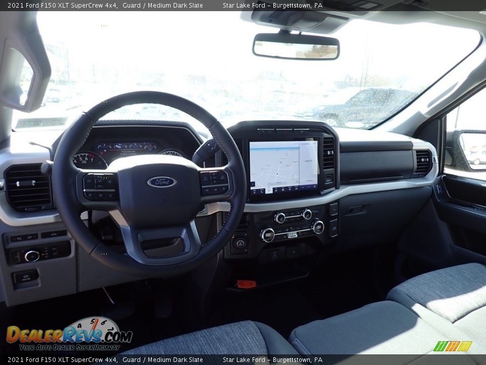 2021 Ford F150 XLT SuperCrew 4x4 Guard / Medium Dark Slate Photo #11