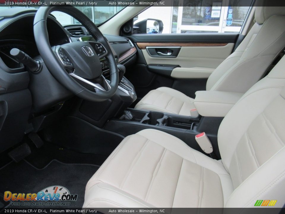 2019 Honda CR-V EX-L Platinum White Pearl / Ivory Photo #10