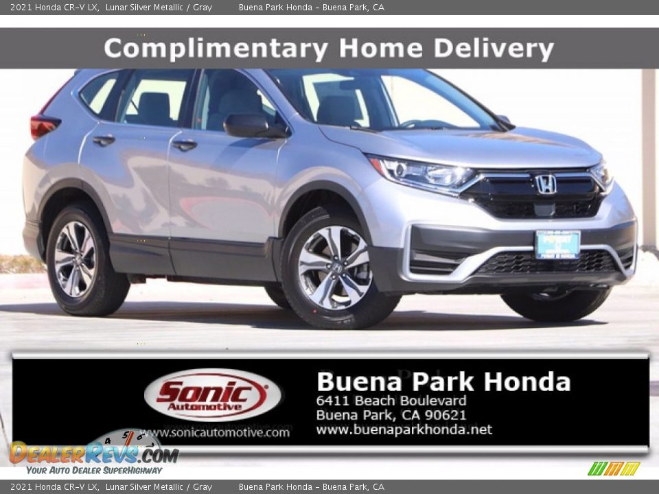 2021 Honda CR-V LX Lunar Silver Metallic / Gray Photo #1