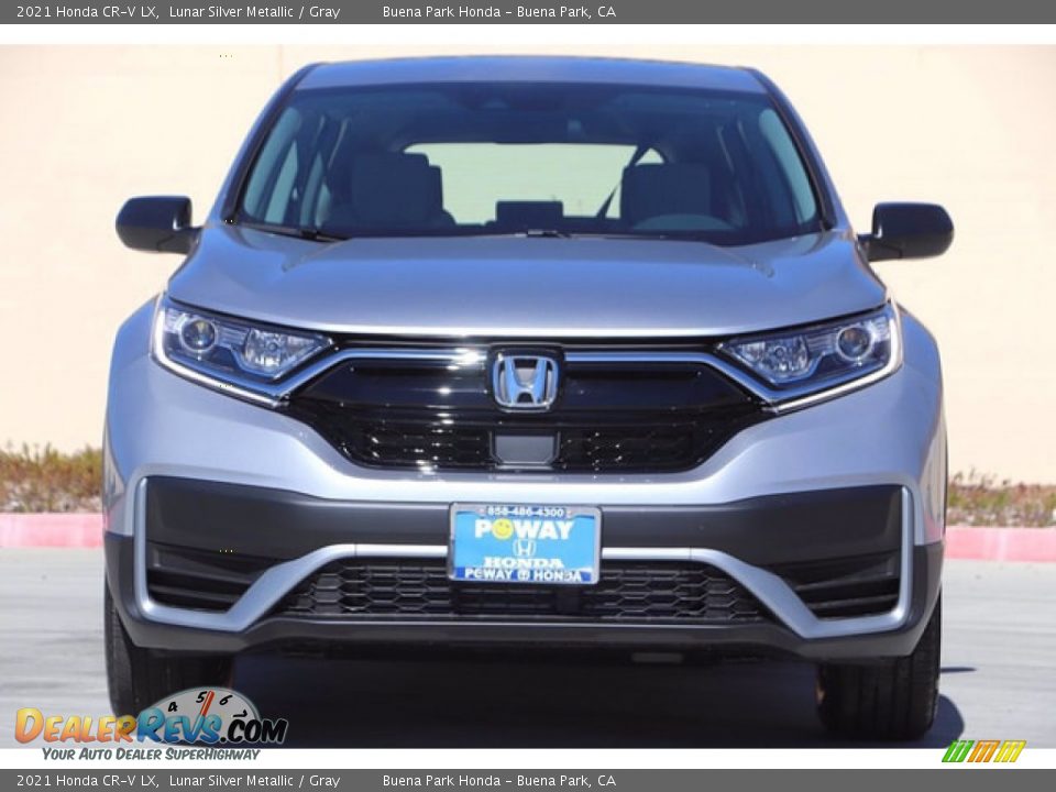 2021 Honda CR-V LX Lunar Silver Metallic / Gray Photo #3