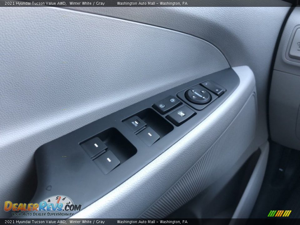 2021 Hyundai Tucson Value AWD Winter White / Gray Photo #14