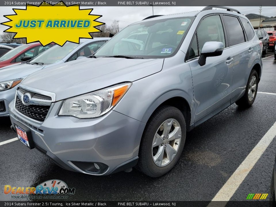 2014 Subaru Forester 2.5i Touring Ice Silver Metallic / Black Photo #1