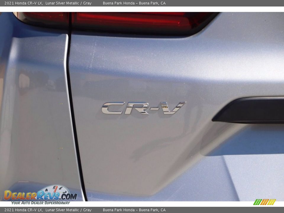 2021 Honda CR-V LX Lunar Silver Metallic / Gray Photo #7