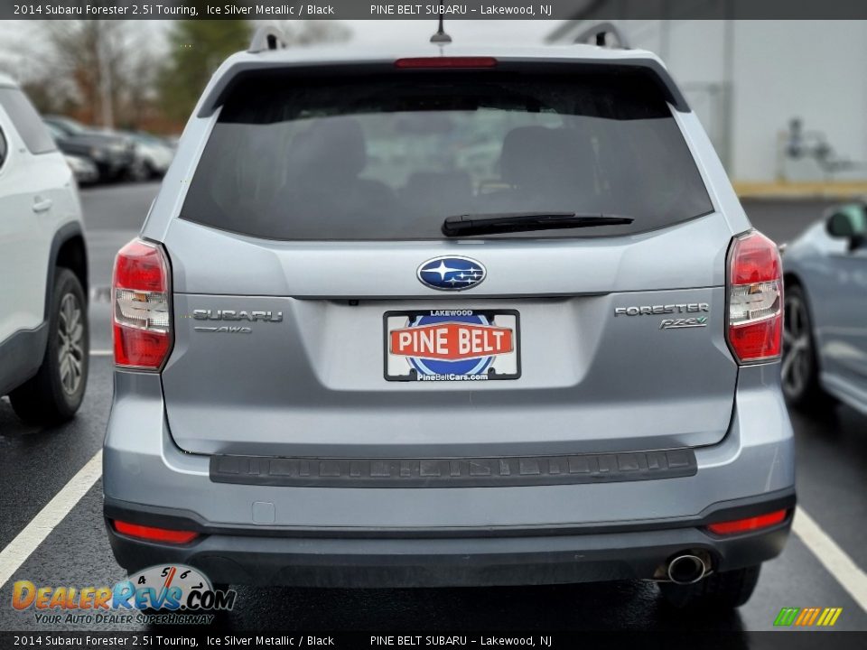 2014 Subaru Forester 2.5i Touring Ice Silver Metallic / Black Photo #4