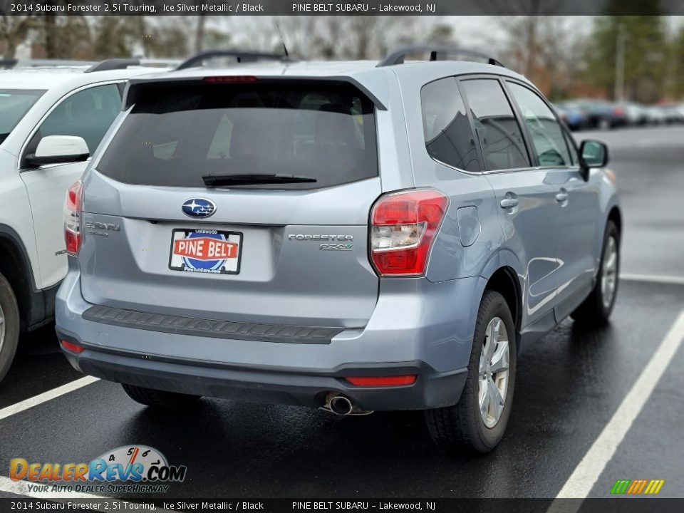 2014 Subaru Forester 2.5i Touring Ice Silver Metallic / Black Photo #5