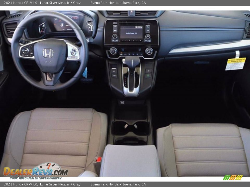 2021 Honda CR-V LX Lunar Silver Metallic / Gray Photo #12