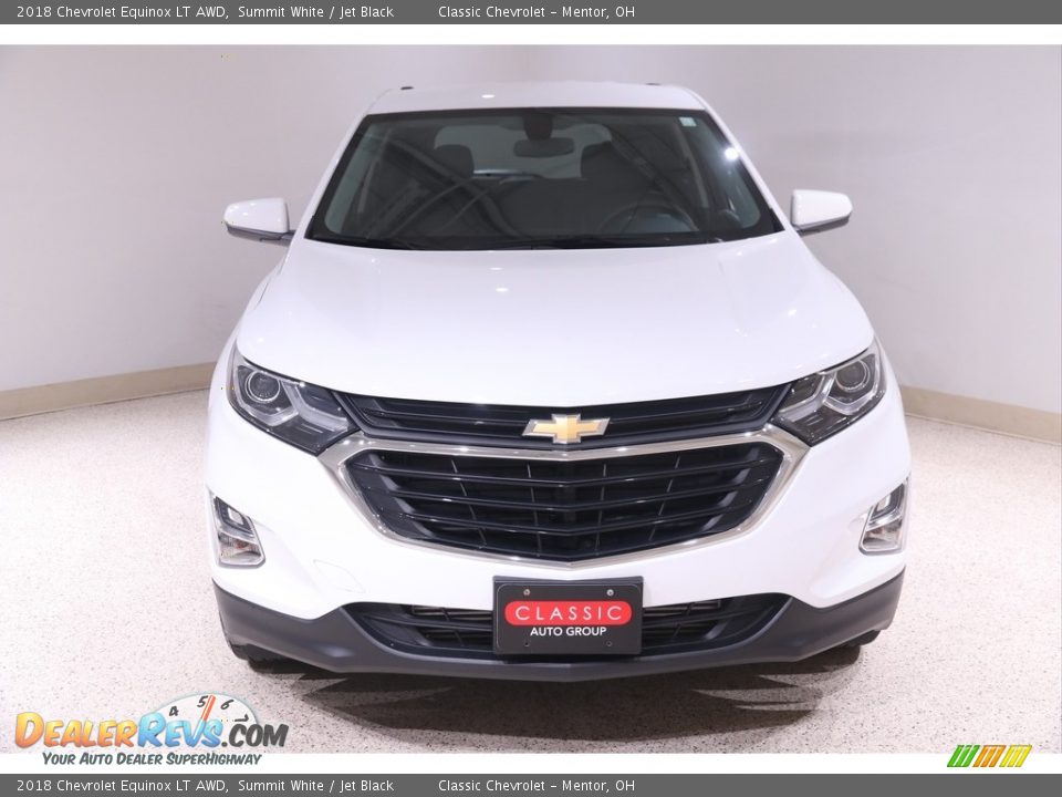 2018 Chevrolet Equinox LT AWD Summit White / Jet Black Photo #2