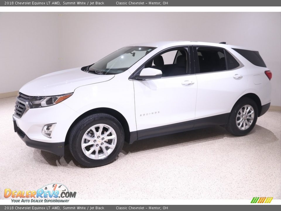 2018 Chevrolet Equinox LT AWD Summit White / Jet Black Photo #3