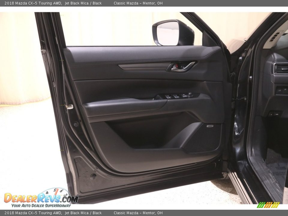 2018 Mazda CX-5 Touring AWD Jet Black Mica / Black Photo #4