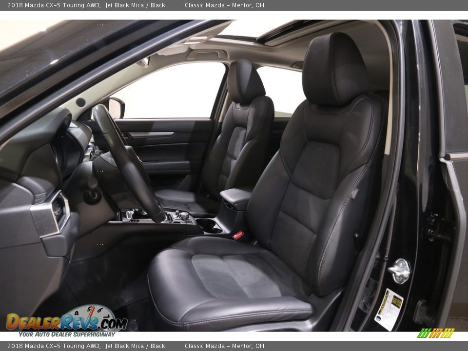 2018 Mazda CX-5 Touring AWD Jet Black Mica / Black Photo #5