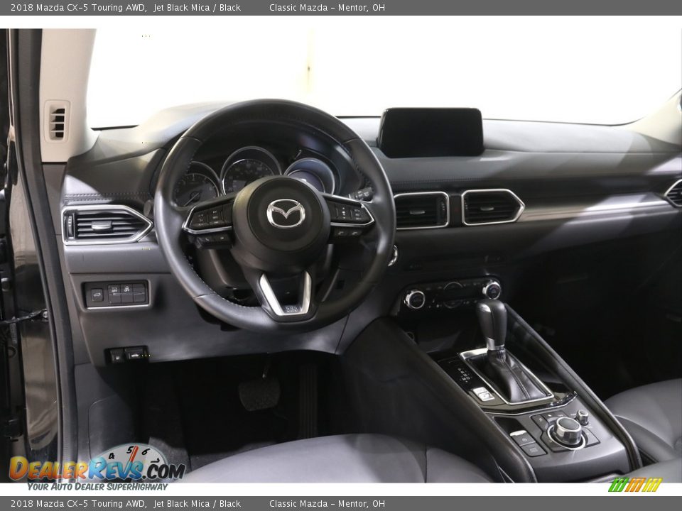 2018 Mazda CX-5 Touring AWD Jet Black Mica / Black Photo #6