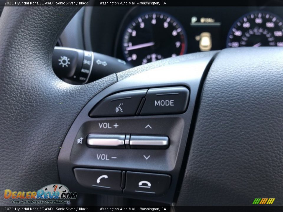 2021 Hyundai Kona SE AWD Sonic Silver / Black Photo #11