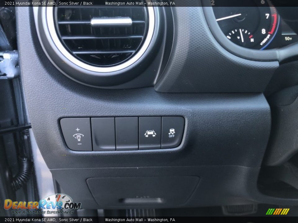 2021 Hyundai Kona SE AWD Sonic Silver / Black Photo #13
