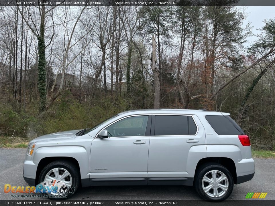 2017 GMC Terrain SLE AWD Quicksilver Metallic / Jet Black Photo #1