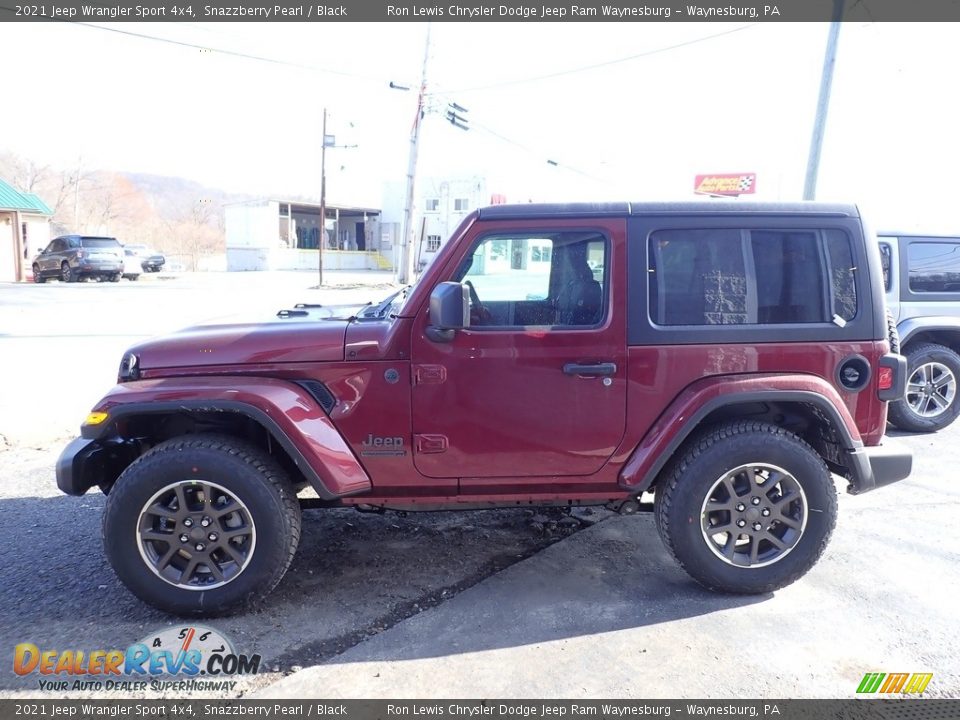 Snazzberry Pearl 2021 Jeep Wrangler Sport 4x4 Photo #3