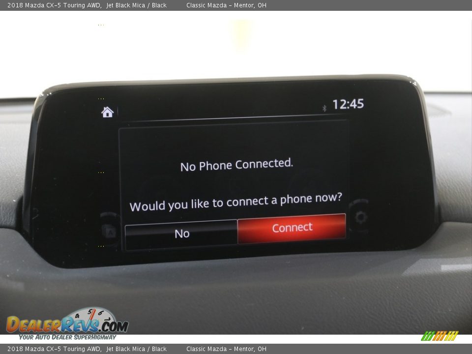 2018 Mazda CX-5 Touring AWD Jet Black Mica / Black Photo #11