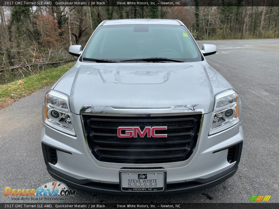 2017 GMC Terrain SLE AWD Quicksilver Metallic / Jet Black Photo #3