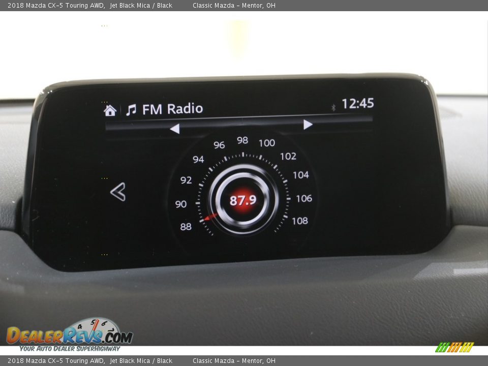 2018 Mazda CX-5 Touring AWD Jet Black Mica / Black Photo #12
