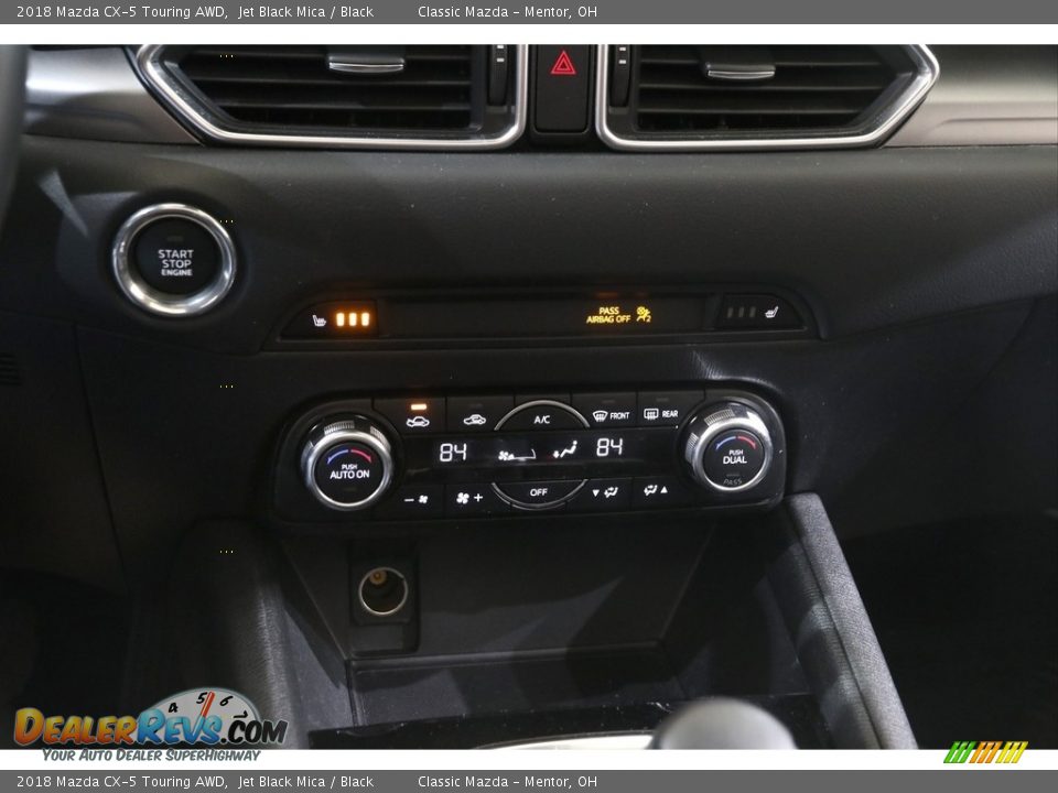 2018 Mazda CX-5 Touring AWD Jet Black Mica / Black Photo #13