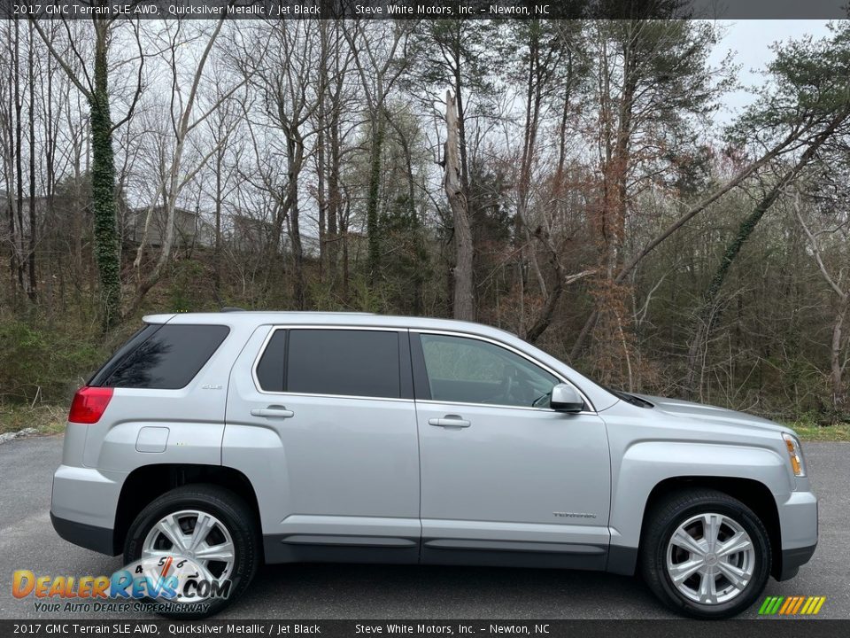 2017 GMC Terrain SLE AWD Quicksilver Metallic / Jet Black Photo #5