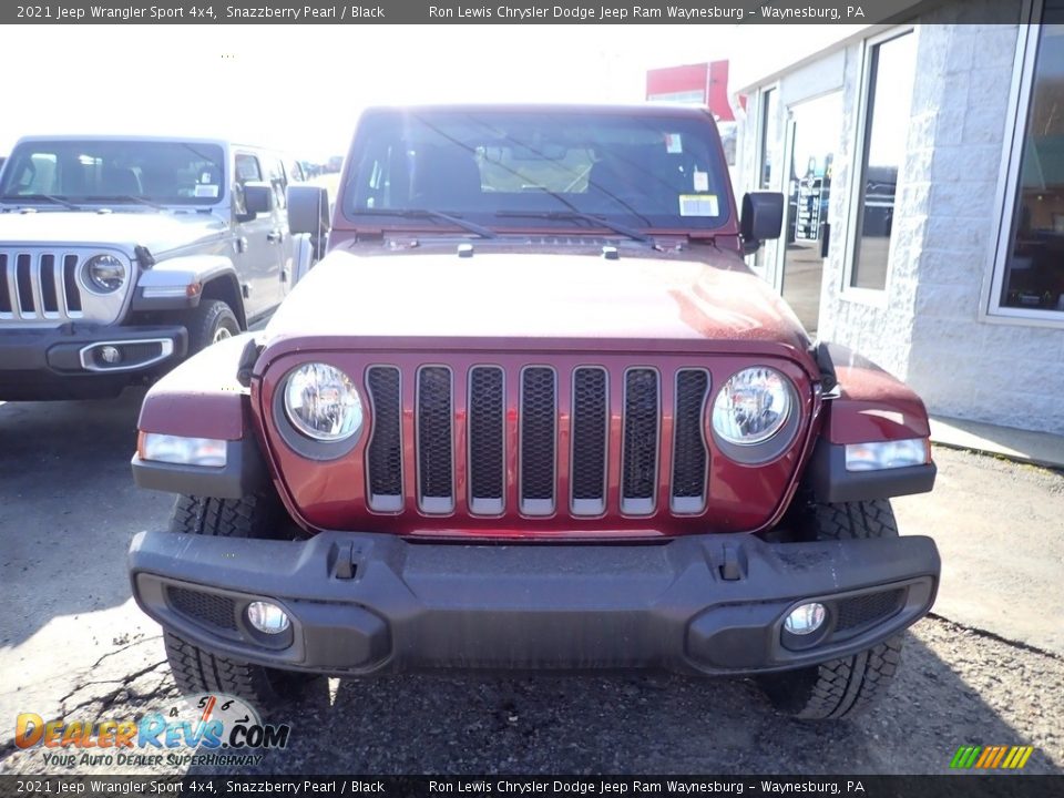 2021 Jeep Wrangler Sport 4x4 Snazzberry Pearl / Black Photo #8