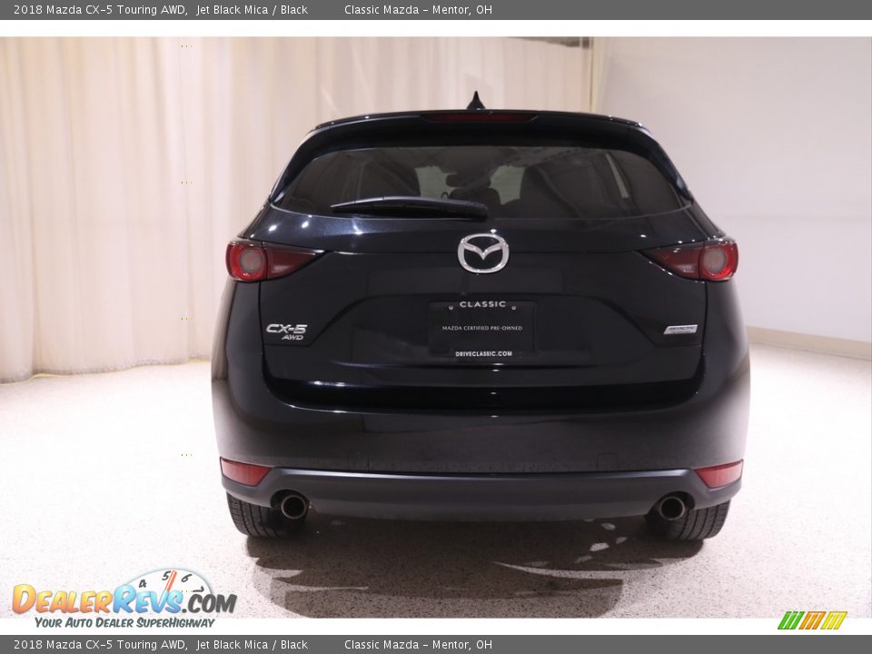 2018 Mazda CX-5 Touring AWD Jet Black Mica / Black Photo #18