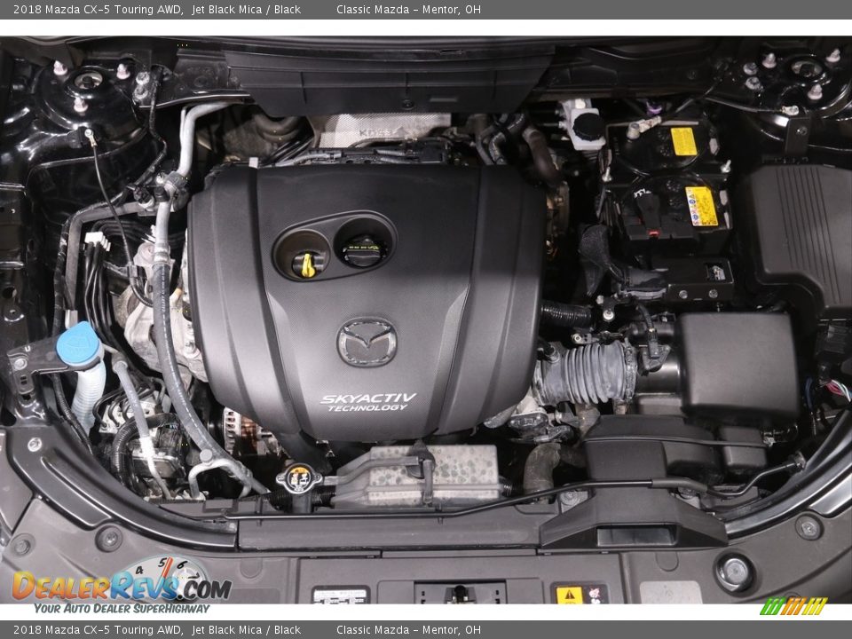 2018 Mazda CX-5 Touring AWD Jet Black Mica / Black Photo #19