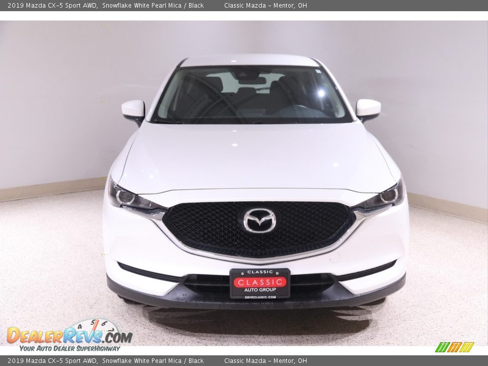 2019 Mazda CX-5 Sport AWD Snowflake White Pearl Mica / Black Photo #2
