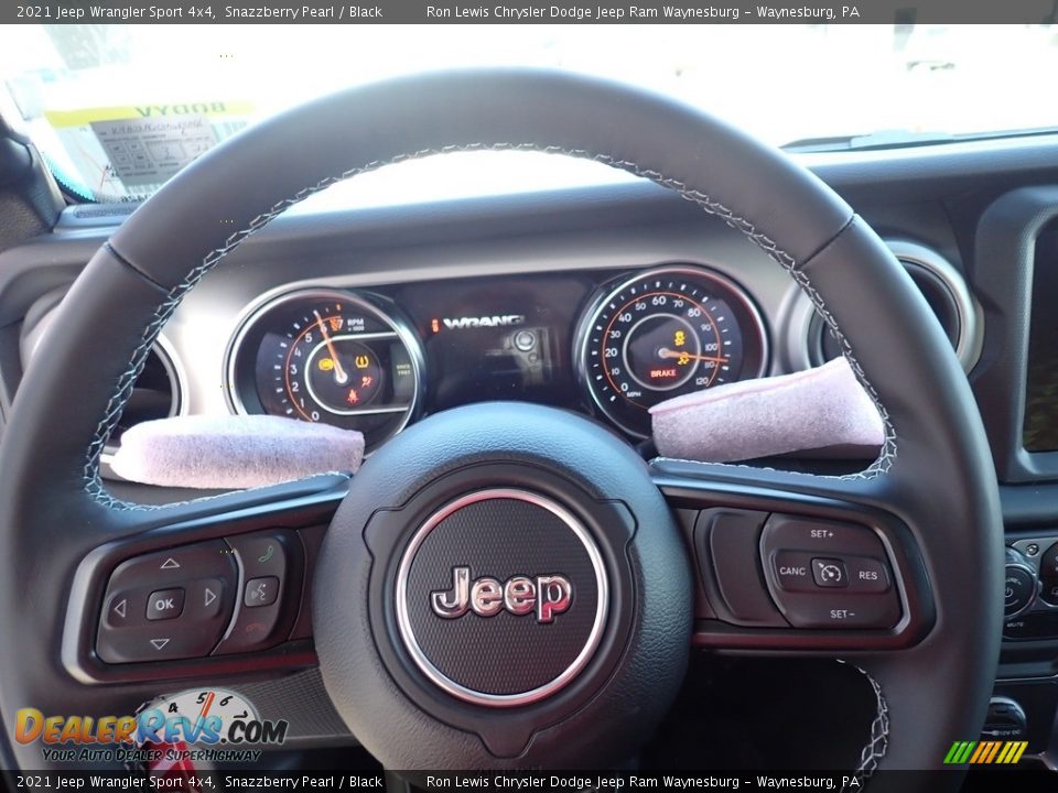 2021 Jeep Wrangler Sport 4x4 Snazzberry Pearl / Black Photo #15