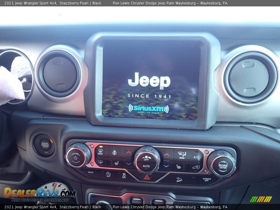 2021 Jeep Wrangler Sport 4x4 Snazzberry Pearl / Black Photo #16