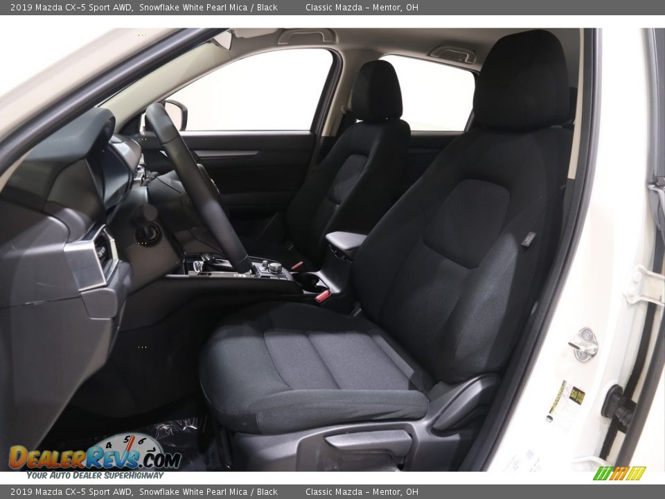 2019 Mazda CX-5 Sport AWD Snowflake White Pearl Mica / Black Photo #5