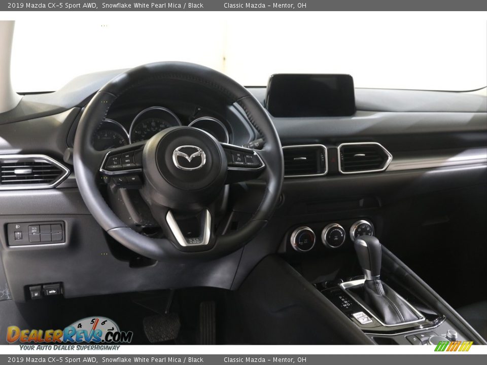 2019 Mazda CX-5 Sport AWD Snowflake White Pearl Mica / Black Photo #6