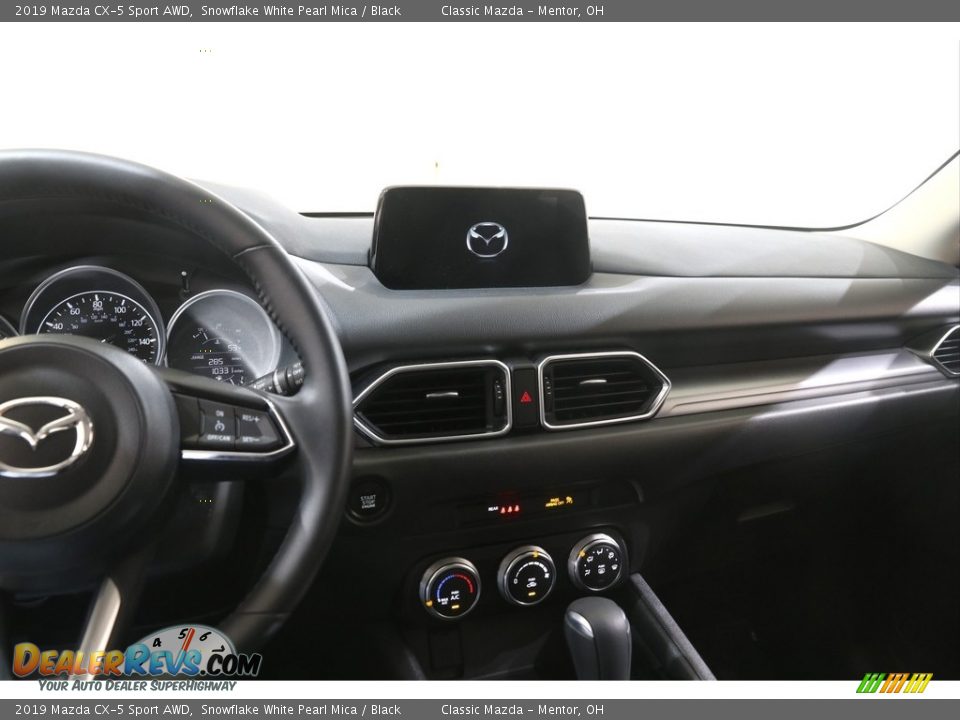 2019 Mazda CX-5 Sport AWD Snowflake White Pearl Mica / Black Photo #9