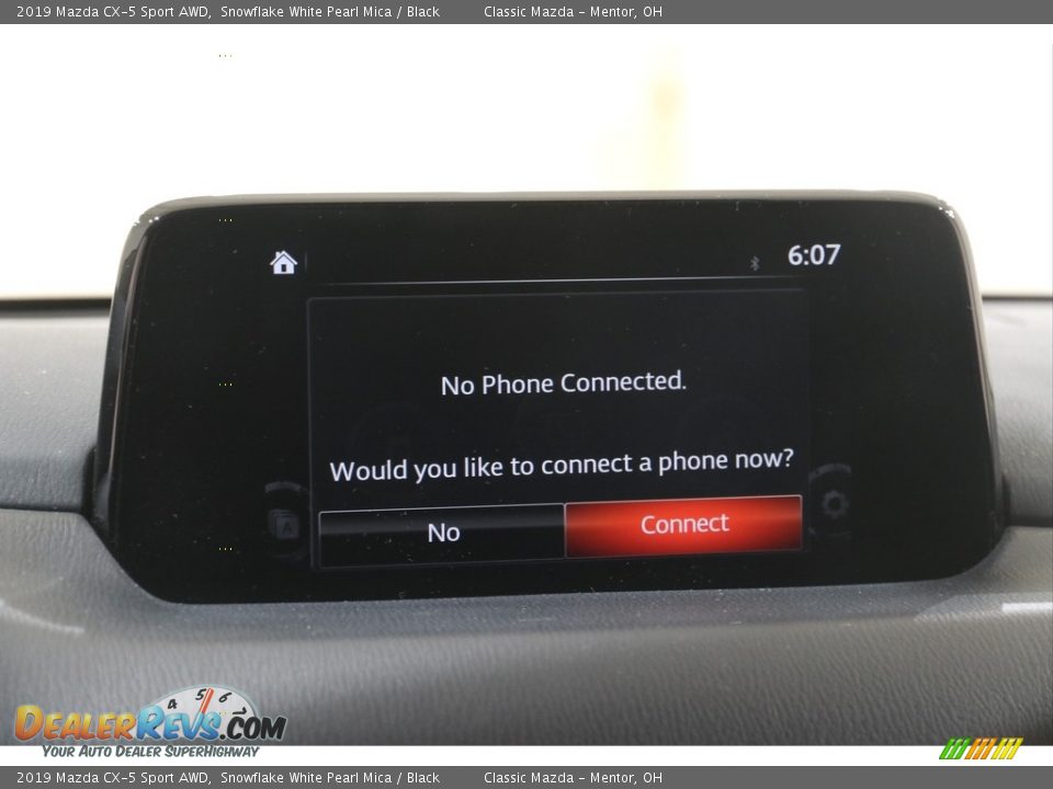 2019 Mazda CX-5 Sport AWD Snowflake White Pearl Mica / Black Photo #10