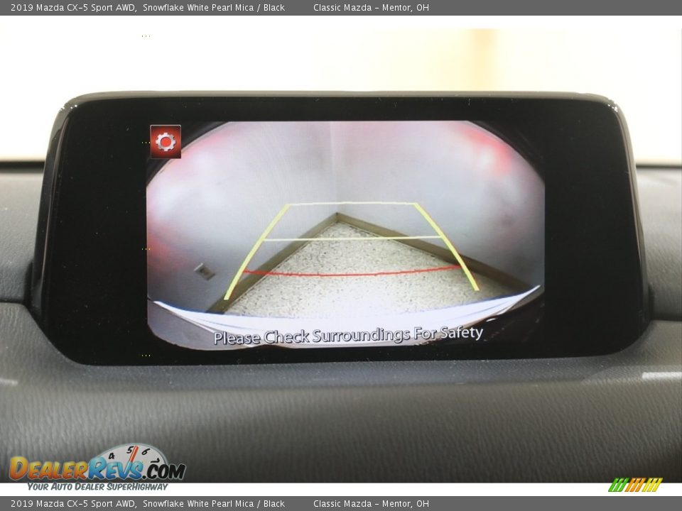 2019 Mazda CX-5 Sport AWD Snowflake White Pearl Mica / Black Photo #12