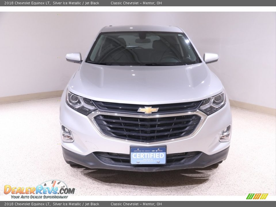 2018 Chevrolet Equinox LT Silver Ice Metallic / Jet Black Photo #2