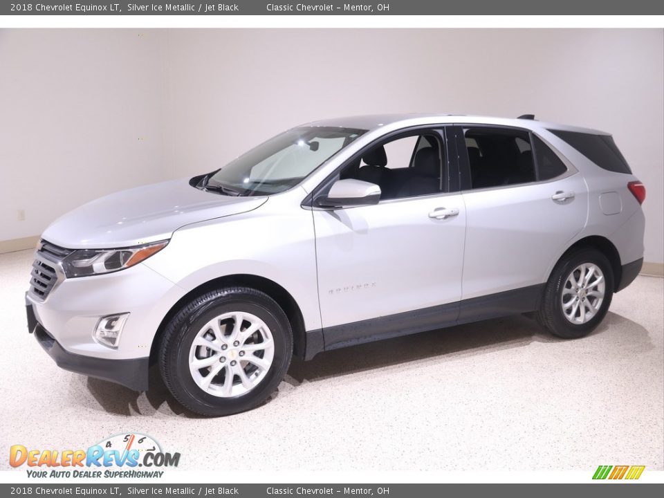 2018 Chevrolet Equinox LT Silver Ice Metallic / Jet Black Photo #3