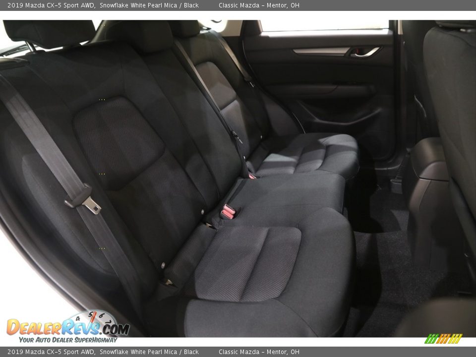 2019 Mazda CX-5 Sport AWD Snowflake White Pearl Mica / Black Photo #15