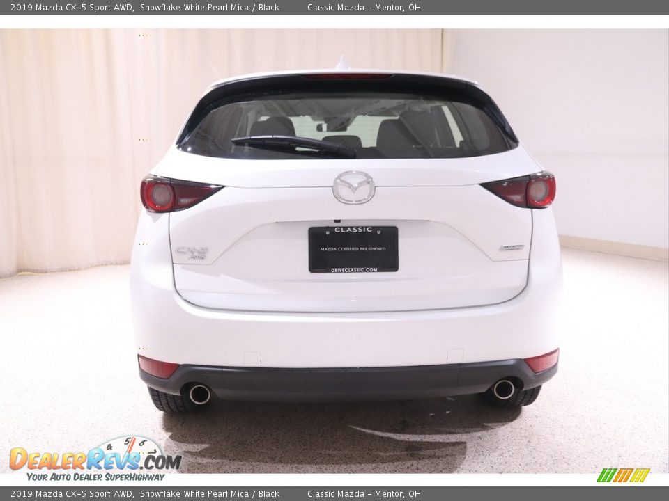 2019 Mazda CX-5 Sport AWD Snowflake White Pearl Mica / Black Photo #17