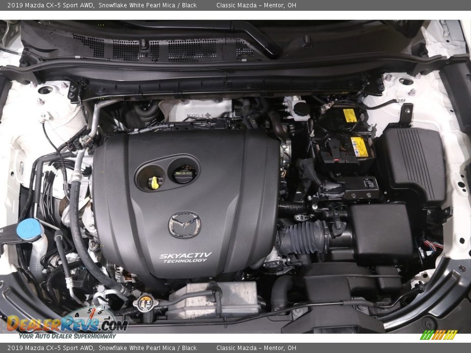 2019 Mazda CX-5 Sport AWD Snowflake White Pearl Mica / Black Photo #18