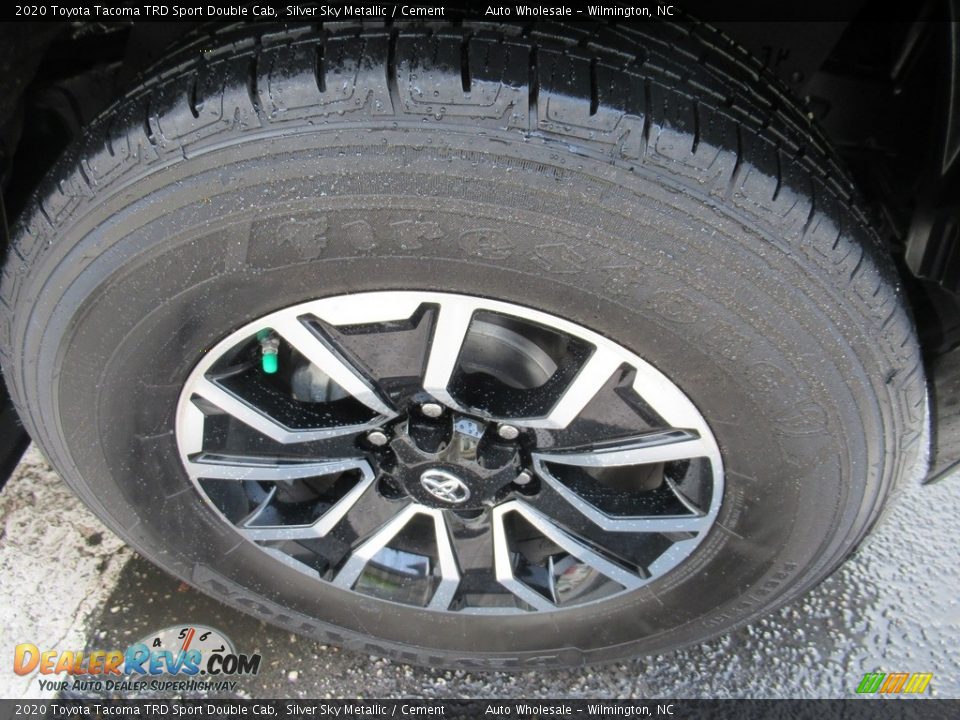 2020 Toyota Tacoma TRD Sport Double Cab Silver Sky Metallic / Cement Photo #7