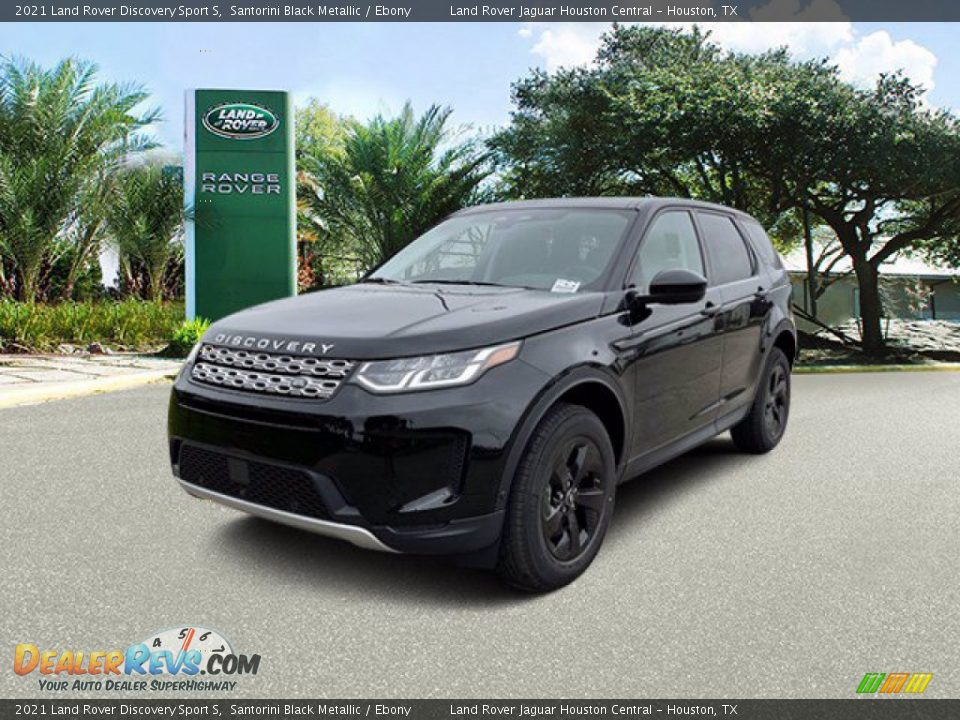 2021 Land Rover Discovery Sport S Santorini Black Metallic / Ebony Photo #1