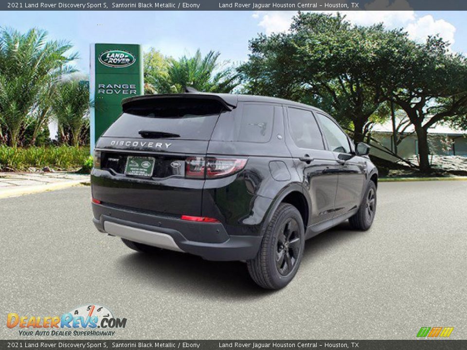 2021 Land Rover Discovery Sport S Santorini Black Metallic / Ebony Photo #3