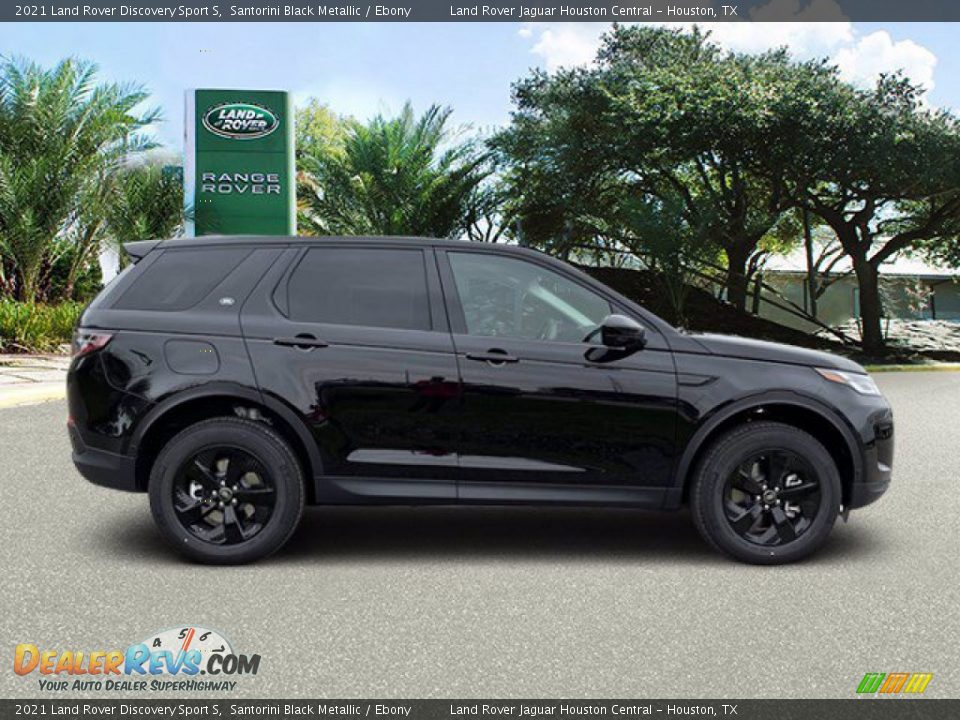 2021 Land Rover Discovery Sport S Santorini Black Metallic / Ebony Photo #8