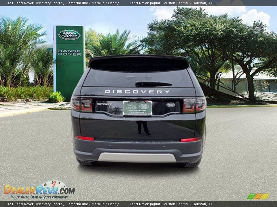 2021 Land Rover Discovery Sport S Santorini Black Metallic / Ebony Photo #9