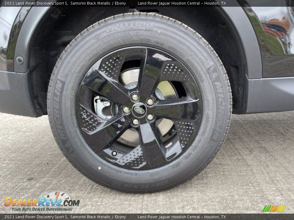 2021 Land Rover Discovery Sport S Santorini Black Metallic / Ebony Photo #11