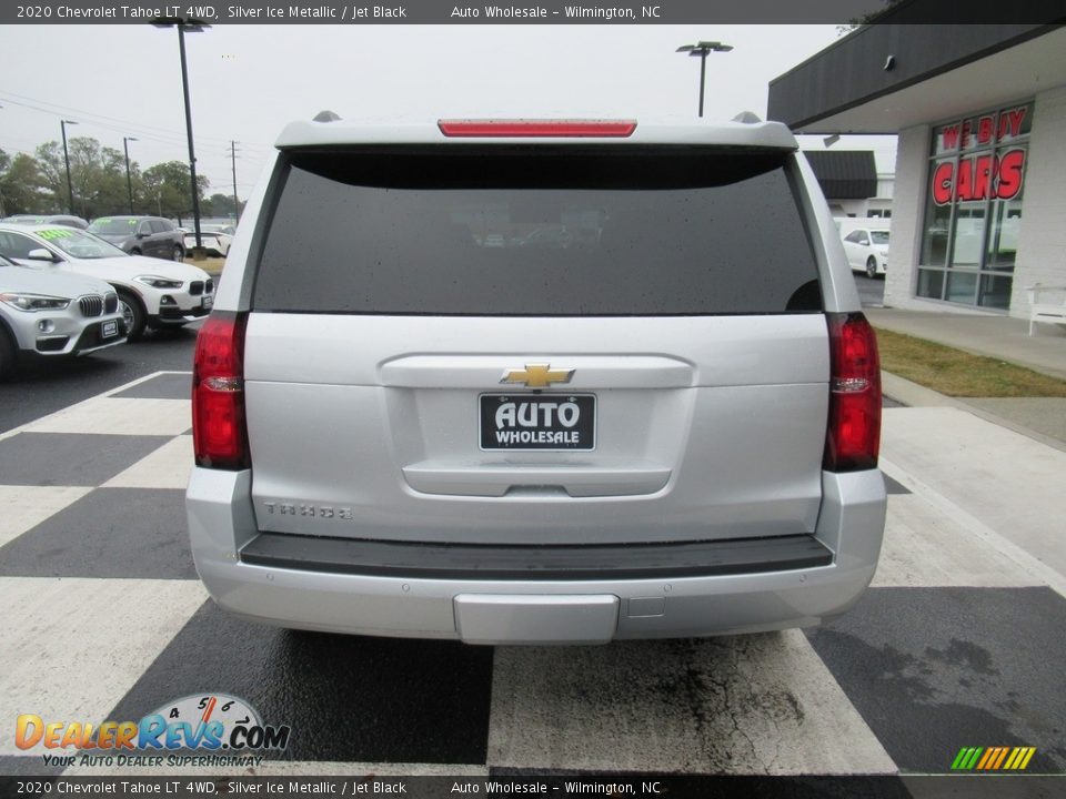 2020 Chevrolet Tahoe LT 4WD Silver Ice Metallic / Jet Black Photo #4