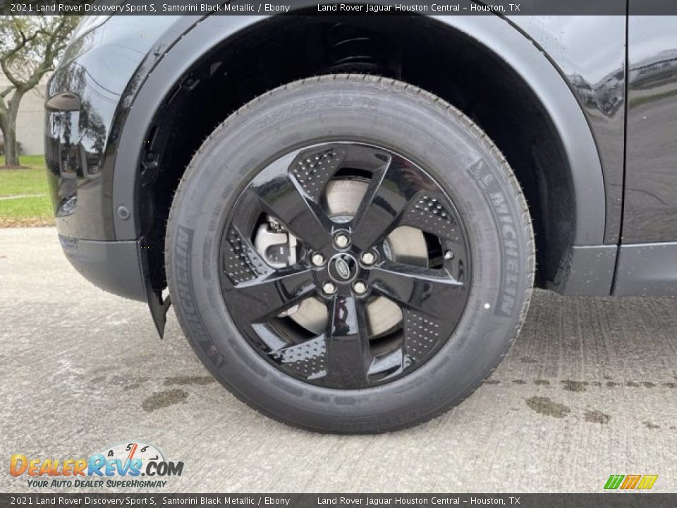 2021 Land Rover Discovery Sport S Santorini Black Metallic / Ebony Photo #12